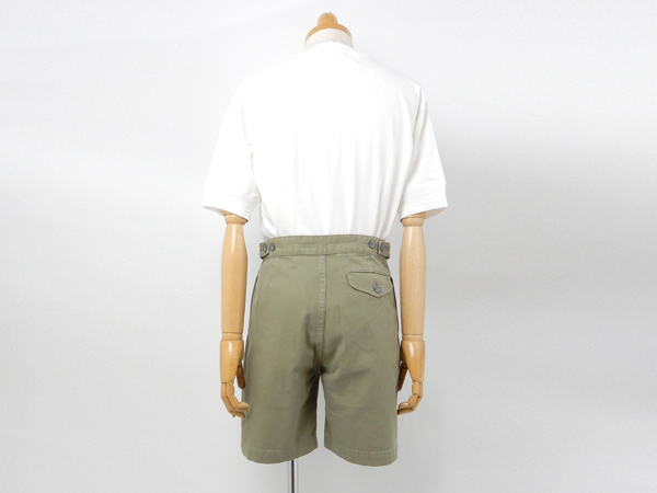 ナイジェルケーボン(NIGEL CABOURN)のプリーツショーツ - ヘリンボーン