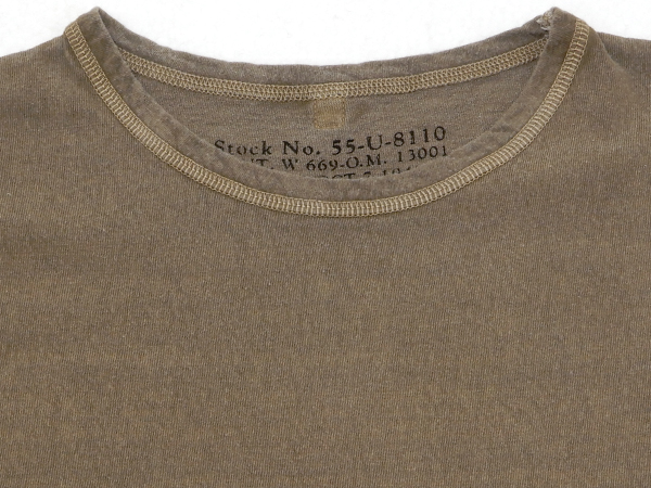 ナイジェルケーボン(NIGEL CABOURN)のUSネイビーロングスリーブTシャツ