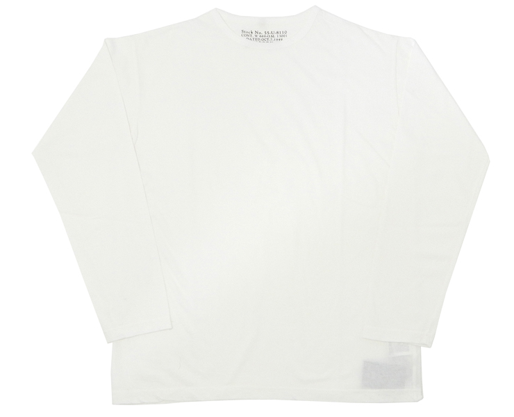 ナイジェルケーボン(NIGEL CABOURN)のUSネイビーロングスリーブTシャツ