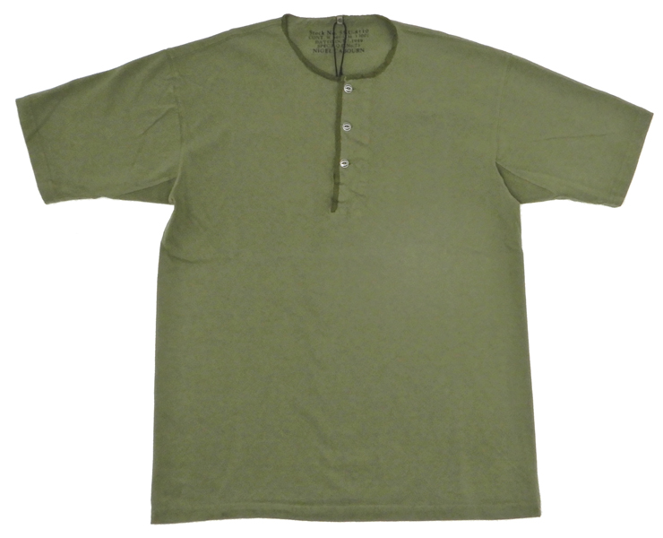 ナイジェルケーボン(NIGEL CABOURN)の50'Sヘンリーネックシャツ
