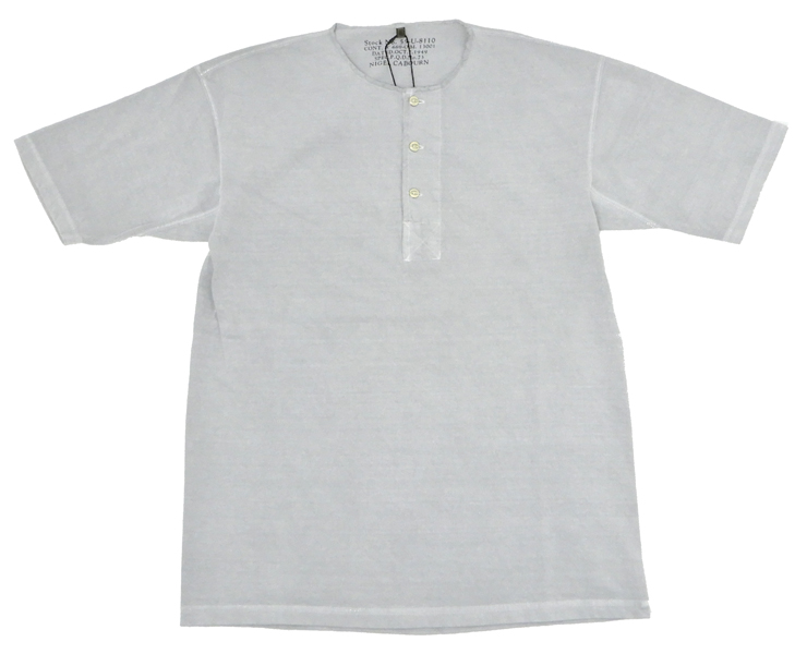 ナイジェルケーボン(NIGEL CABOURN)の50'Sヘンリーネックシャツ