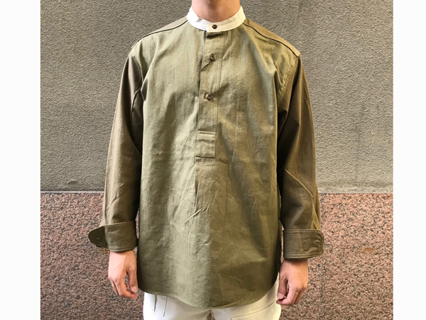 BRITISH ARMY MIX P/O SHIRT / ブリティッシュアーミーミックスプルオーバーシャツ [2020秋冬]
