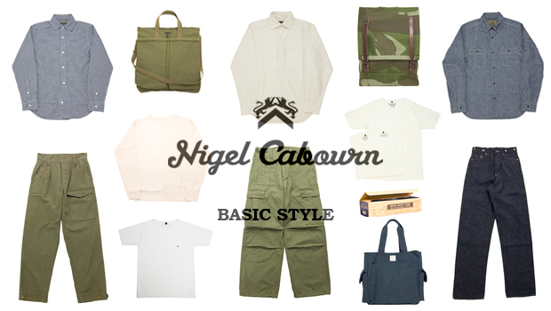 ナイジェルケーボン(NIGEL CABOURN)のバナー