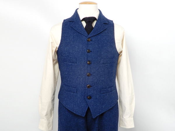 MALLORY VEST   HARRIS TWEED / マロリーベスト   ハリスツイード