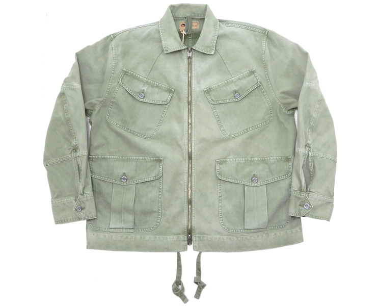 ナイジェルケーボン(NIGEL CABOURN)のミックスレースジャケット - キャンバス+ヘリンボーン