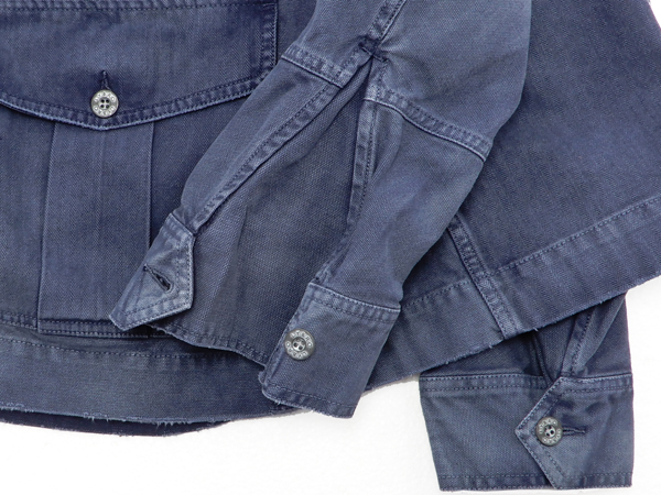 ナイジェルケーボン(NIGEL CABOURN)のミックスレースジャケット - キャンバス+ヘリンボーン