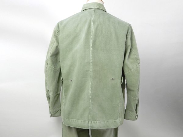 ナイジェルケーボン(NIGEL CABOURN)のミックスレースジャケット - キャンバス+ヘリンボーン