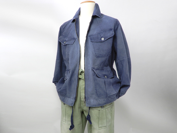 ナイジェルケーボン(NIGEL CABOURN)のミックスレースジャケット - キャンバス+ヘリンボーン