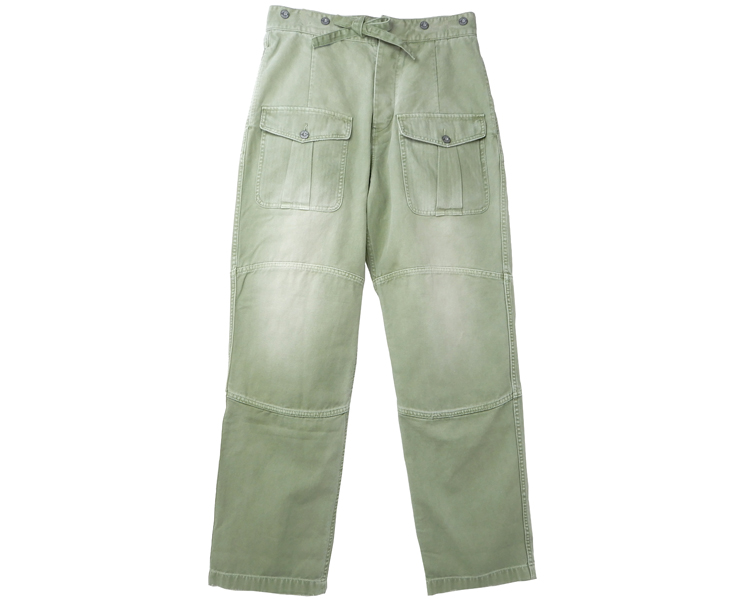 ナイジェルケーボン(NIGEL CABOURN)のミックスレースパンツ - キャンバス+ヘリンボーン