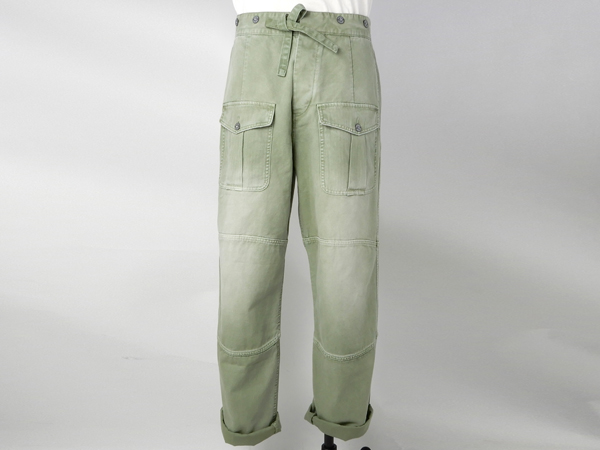 ナイジェルケーボン(NIGEL CABOURN)のミックスレースパンツ - キャンバス+ヘリンボーン