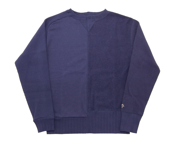 ナイジェルケーボン(NIGEL CABOURN)のアーミー クルー ジャージー ミックス