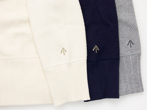 ナイジェルケーボン(NIGEL CABOURN)のアーミー クルー ジャージー ミックス
