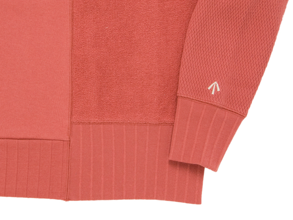 ナイジェルケーボン(NIGEL CABOURN)のアーミー クルー ジャージー ミックス