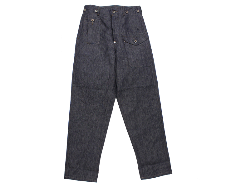 ナイジェルケーボン(NIGEL CABOURN)のバトルドレスパンツ-コットン/リネンデニム