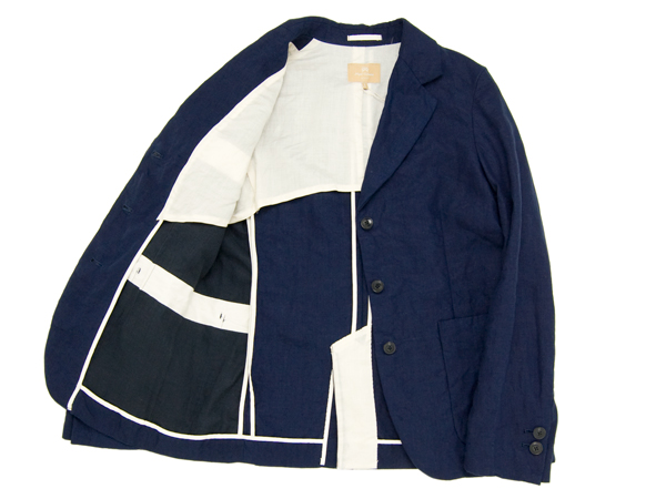 ナイジェルケーボンウーマン(NIGEL CABOURN WOMAN)のベーシック3パッチポケット ジャケット リネン
