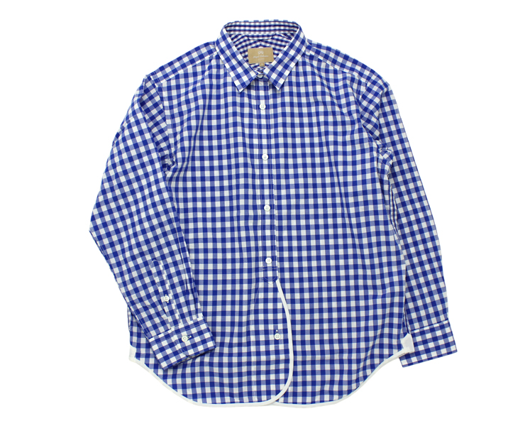 ナイジェルケーボン(NIGEL CABOURN WOMAN)のブリティッシュオフィサーズシャツ(チェック)