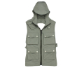 ナイジェルケーボン(NIGEL CABOURN)のフーデッド マルチポケット ベスト