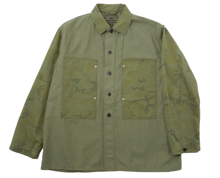 ナイジェルケーボン(NIGEL CABOURN)のユーティリティーミックスジャケット - カモ